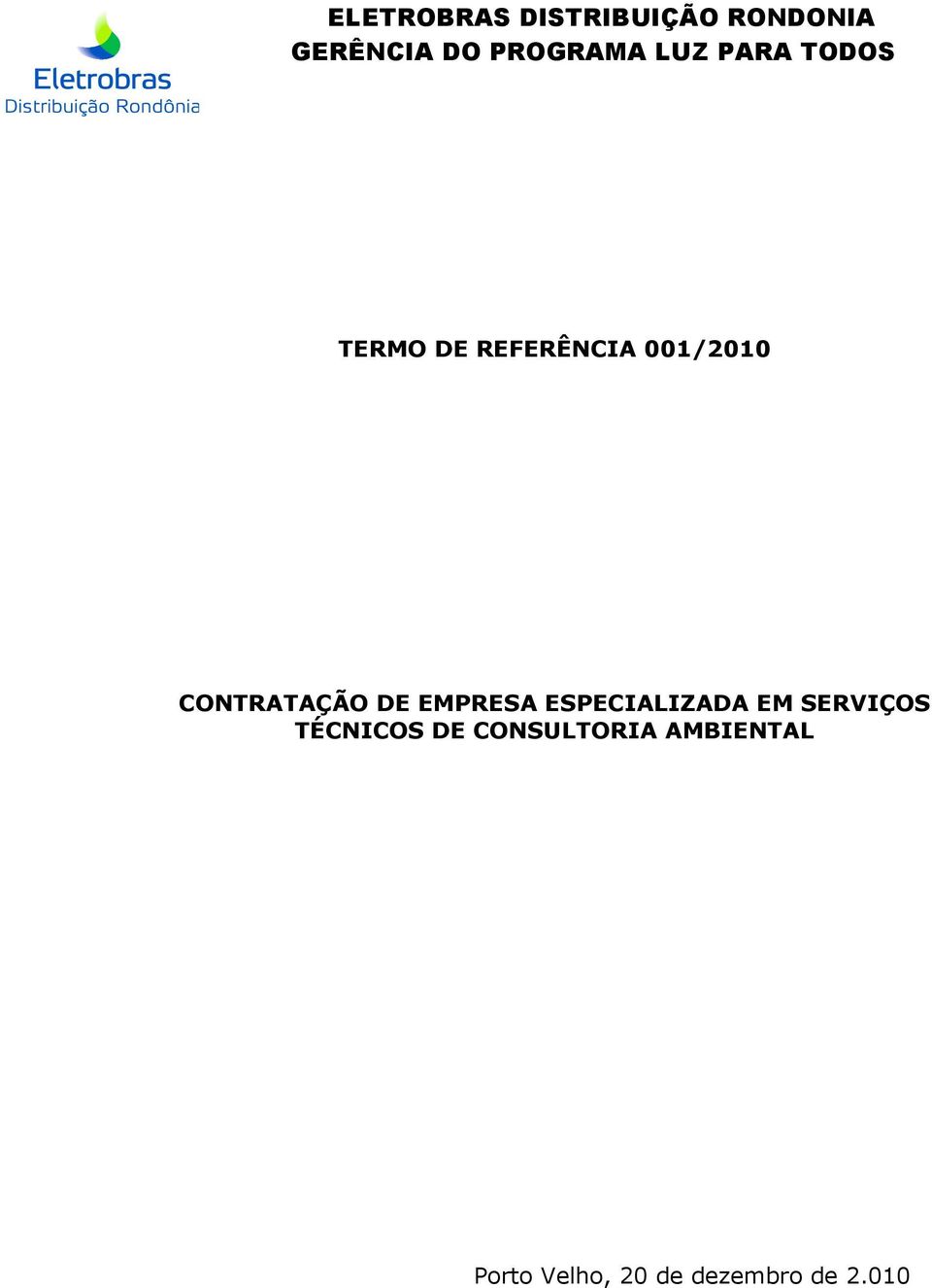 EM SERVIÇOS TÉCNICOS DE CONSULTORIA