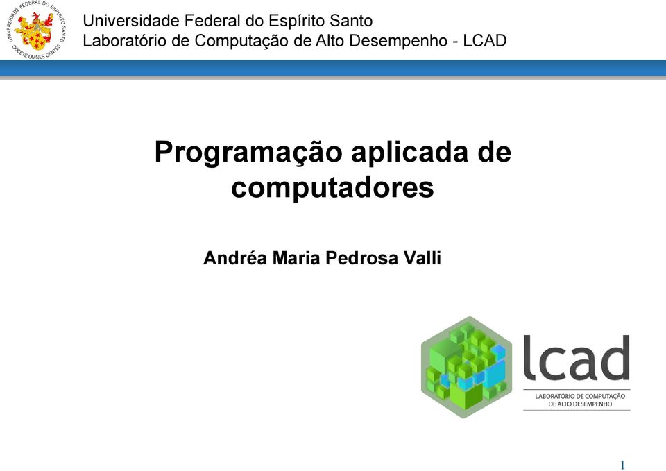 Desempenho - LCAD Programação aplicada