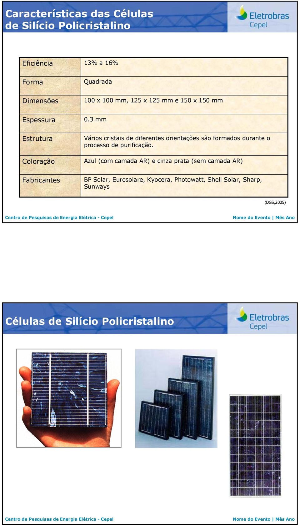 3 mm Estrutura Coloração Vários cristais de diferentes orientações são formados durante o processo de