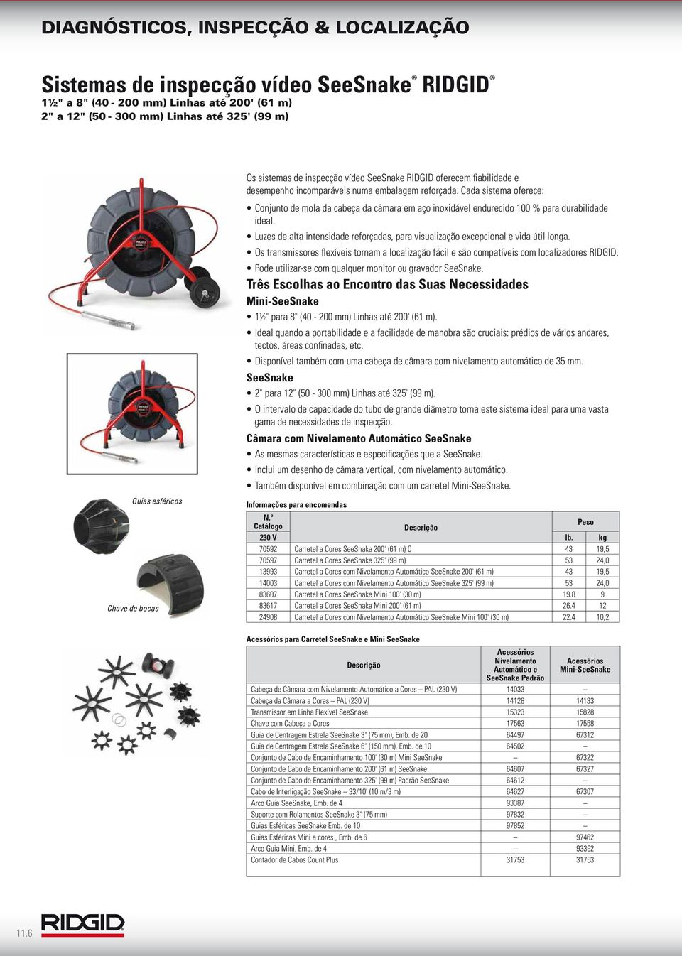 Cada sistema oferece: Conjunto de mola da cabeça da câmara em aço inoxidável endurecido 100 % para durabilidade ideal.