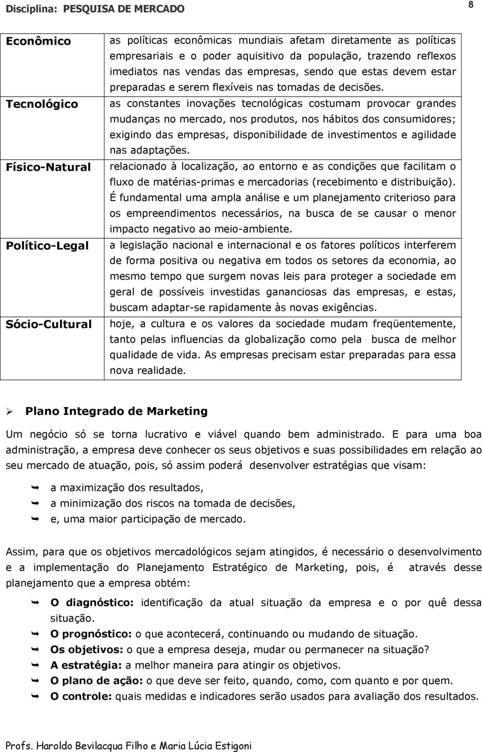 as constantes inovações tecnológicas costumam provocar grandes mudanças no mercado, nos produtos, nos hábitos dos consumidores; exigindo das empresas, disponibilidade de investimentos e agilidade nas