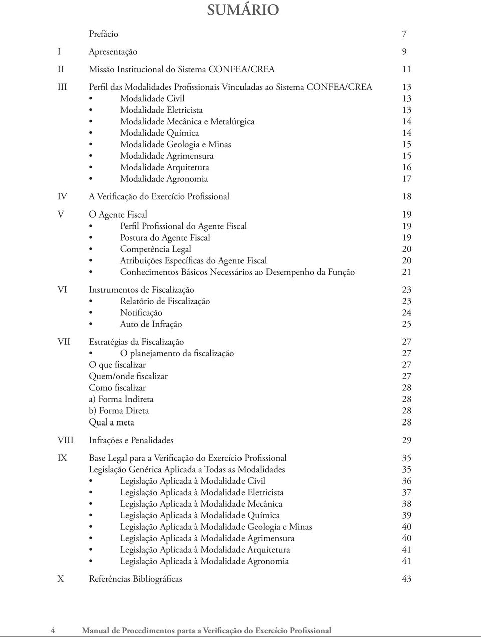 do Exercício Profissional 18 V O Agente Fiscal 19 Perfil Profissional do Agente Fiscal 19 Postura do Agente Fiscal 19 Competência Legal 20 Atribuições Específicas do Agente Fiscal 20 Conhecimentos