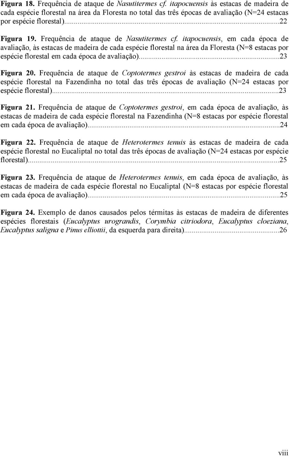 Frequência de ataque de Nasutitermes cf.