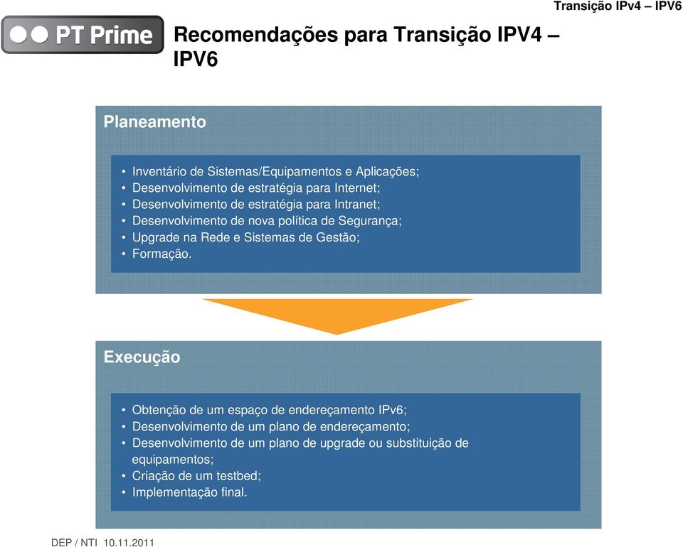 na Rede e Sistemas de Gestão; Formação.