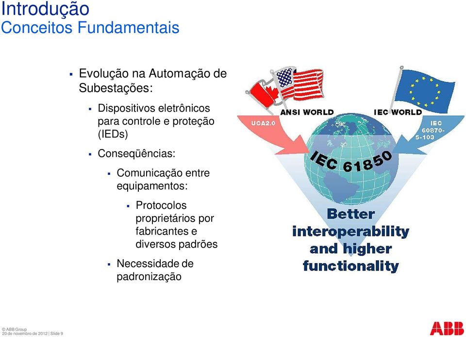 Comunicação entre equipamentos: Protocolos proprietários por fabricantes