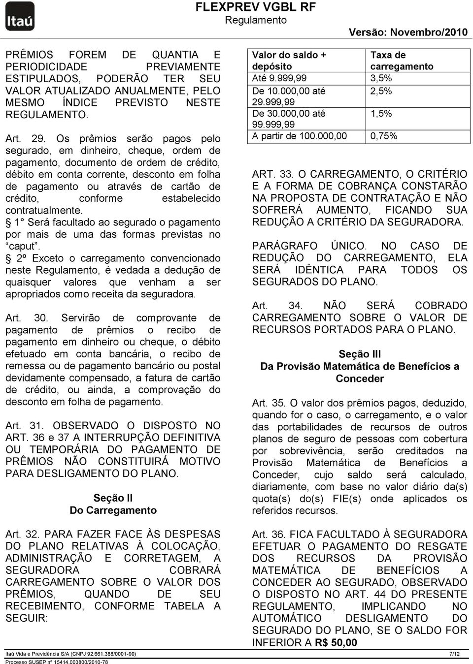 conforme estabelecido contratualmente. 1 Será facultado ao segurado o pagamento por mais de uma das formas previstas no caput.