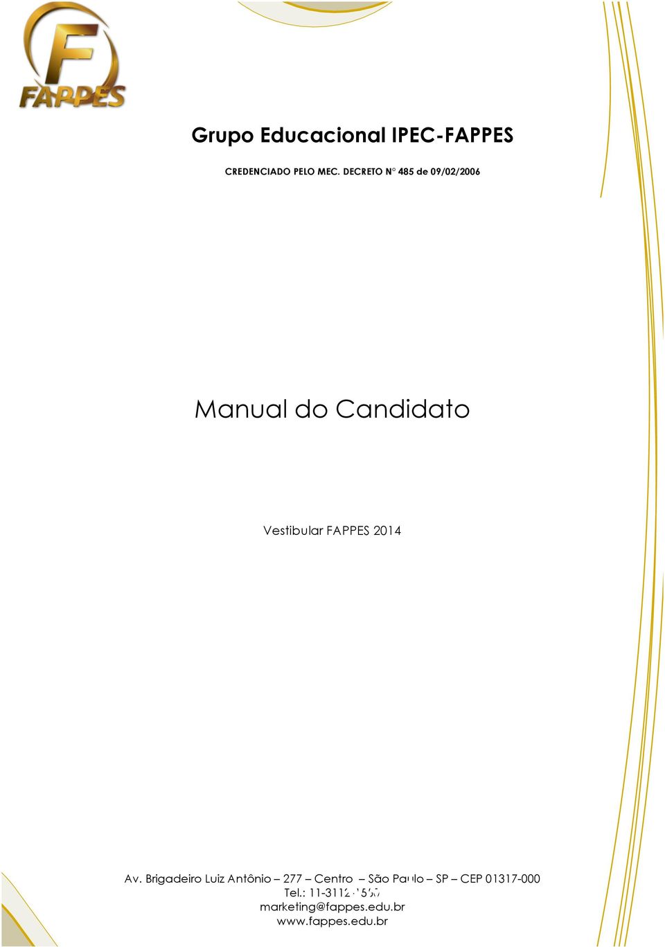 DECRETO N 485 de 09/02/2006 Manual