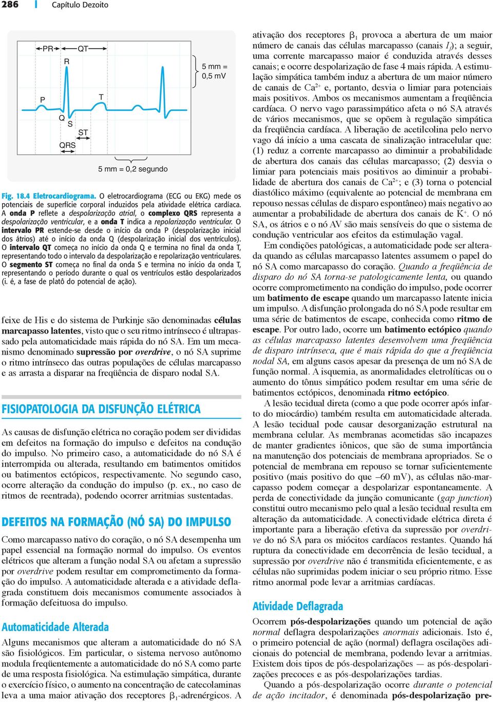 Em um mecanismo denominado supressão por overdrive, o nó SA suprime o ritmo intrínseco das outras populações de células marcapasso e as arrasta a disparar na freqüência de disparo nodal SA.