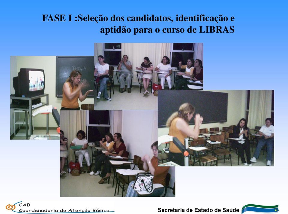 e aptidão para o curso de