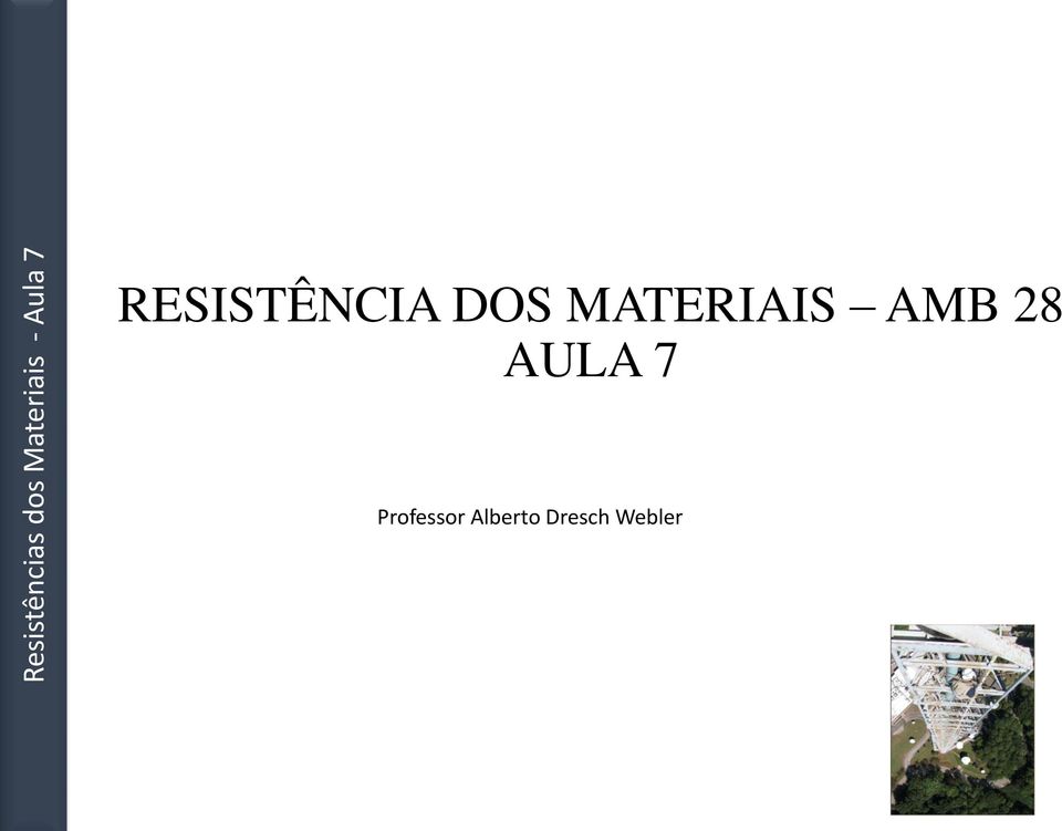 RESISTÊNCIA DOS MATERIAIS AMB 28