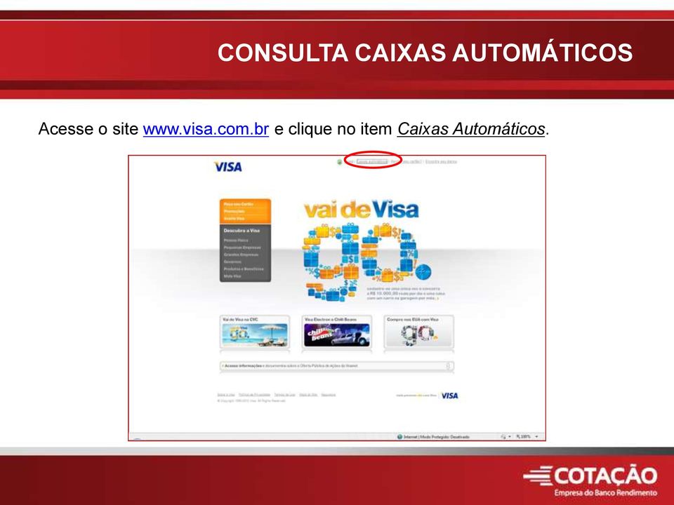 site www.visa.com.