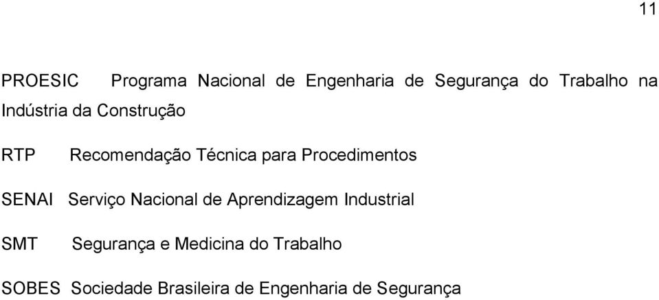 SENAI Serviço Nacional de Aprendizagem Industrial SMT Segurança e