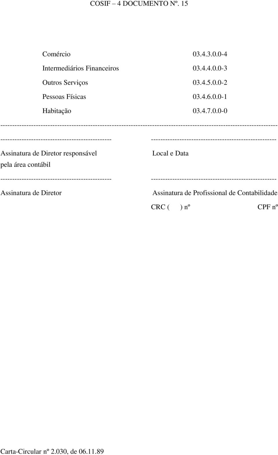 ----------------------------------------------- ----------------------------------------------------- Assinatura de Diretor responsável pela área contábil