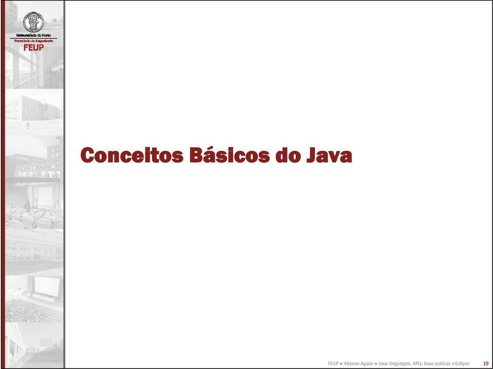 Java: linguagem, APIs,