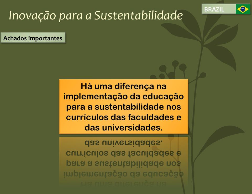 educação para a sustentabilidade