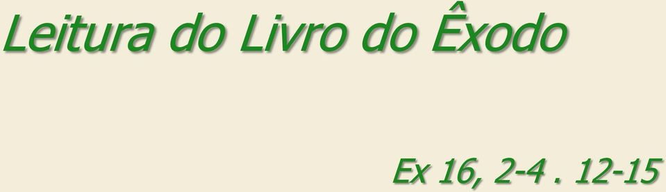 Êxodo Ex