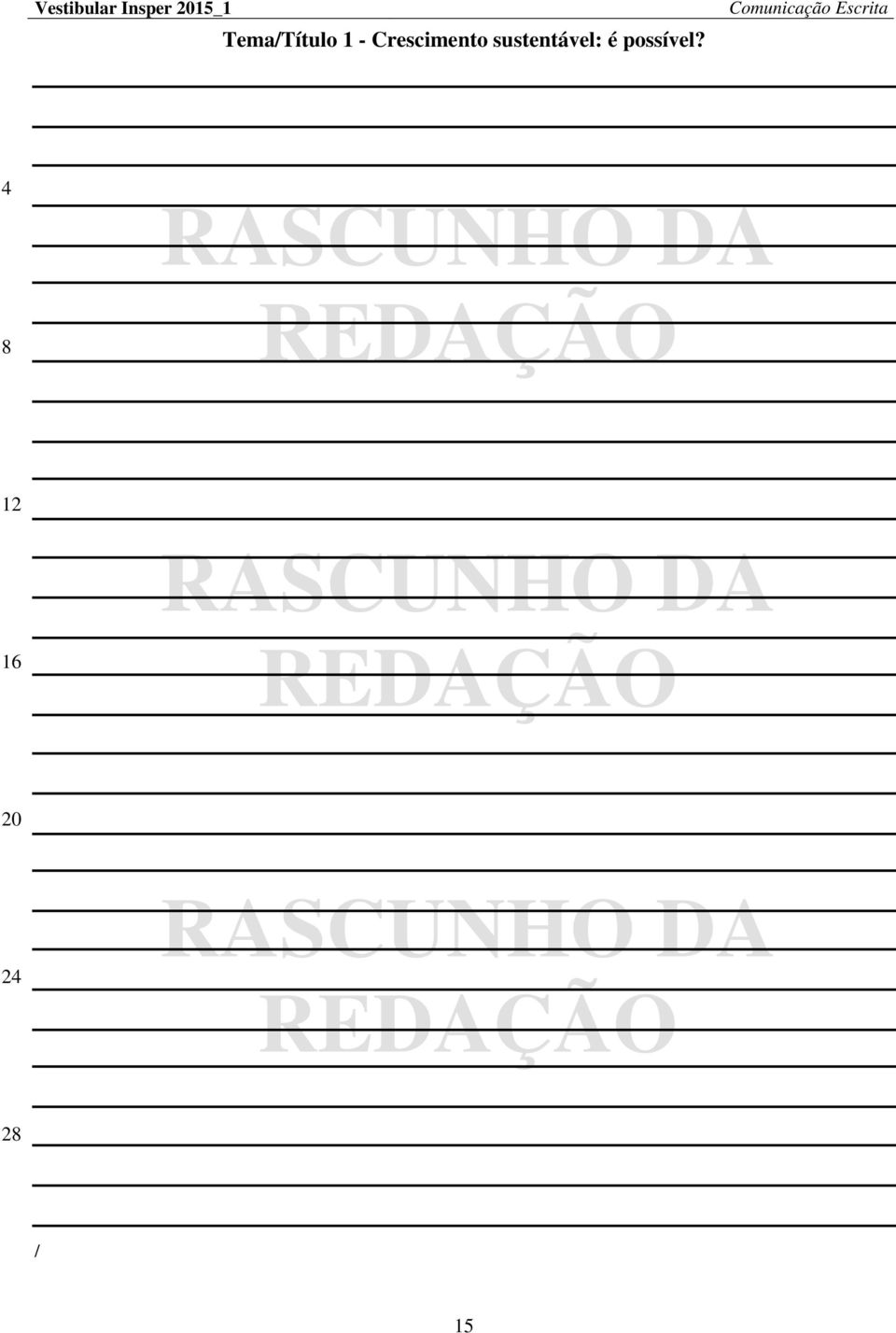 Comunicação Escrita 4 8 RASCUNHO DA