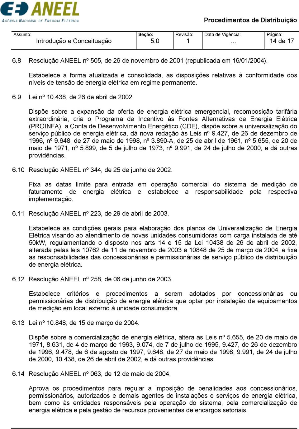 Dispõe sobre a expansão da oferta de energia elétrica emergencial, recomposição tarifária extraordinária, cria o Programa de Incentivo às Fontes Alternativas de Energia Elétrica (PROINFA), a Conta de