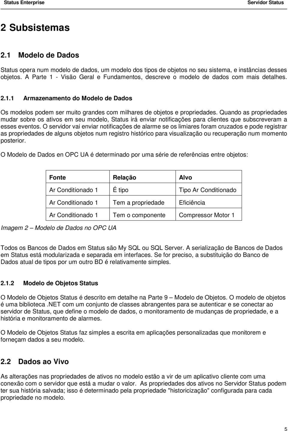 Quando as propriedades mudar sobre os ativos em seu modelo, Status irá enviar notificações para clientes que subscreveram a esses eventos.