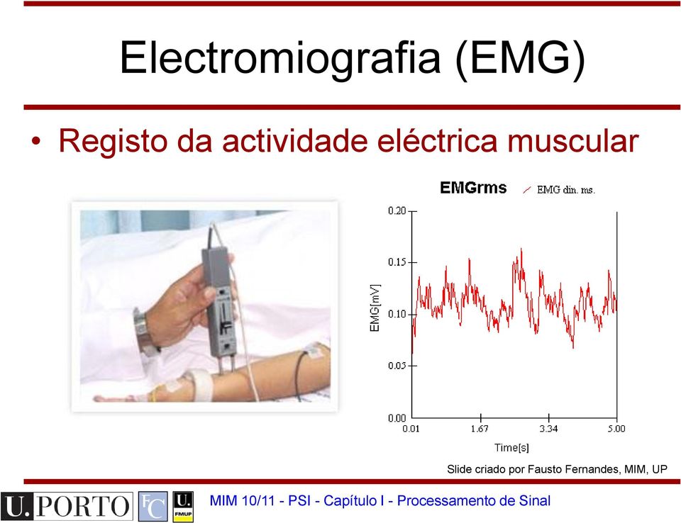 eléctrica muscular Slide