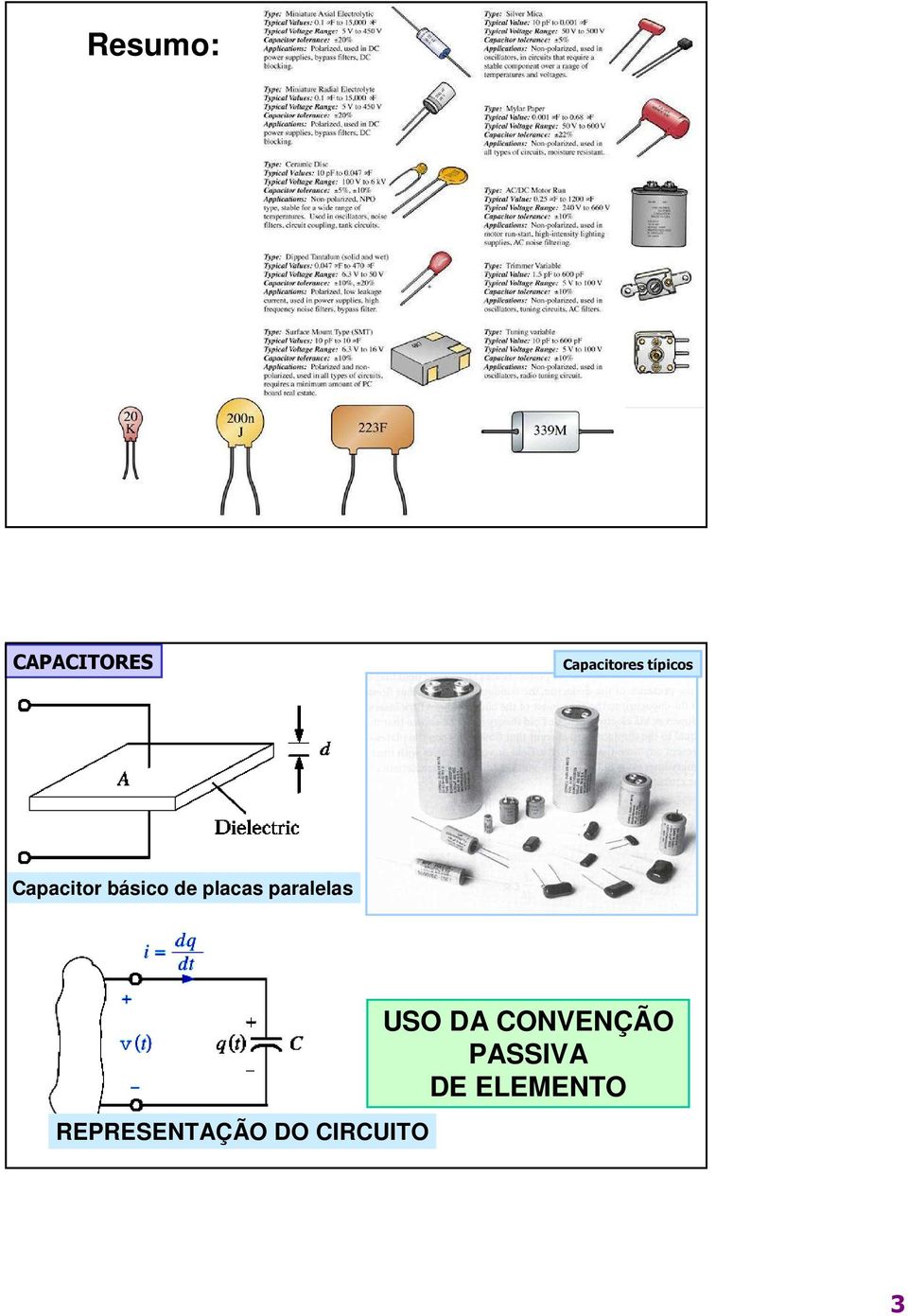 paralelas REPRESENTAÇÃO DO