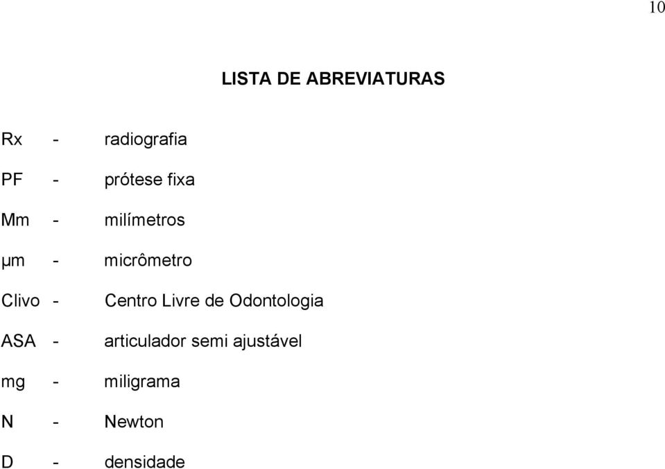 Clivo - ASA - Centro Livre de Odontologia