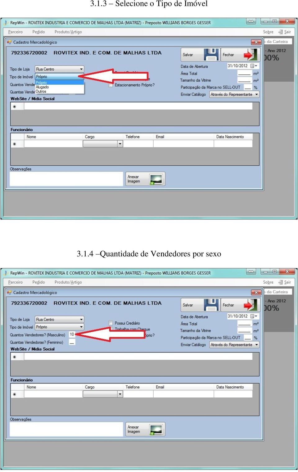 1.4 Quantidade de