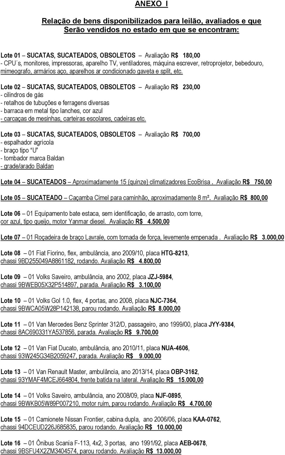 Lote 02 SUCATAS, SUCATEADOS, OBSOLETOS Avaliação R$ 230,00 - cilindros de gás - retalhos de tubuções e ferragens diversas - barraca em metal tipo lanches, cor azul - carcaças de mesinhas, carteiras