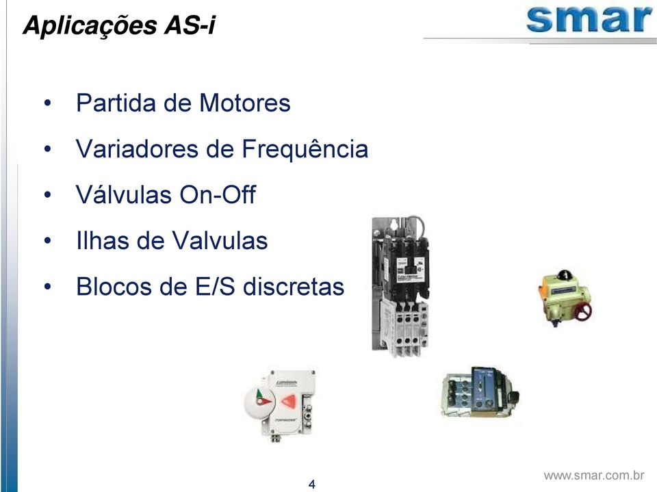 Frequência Válvulas On-Off