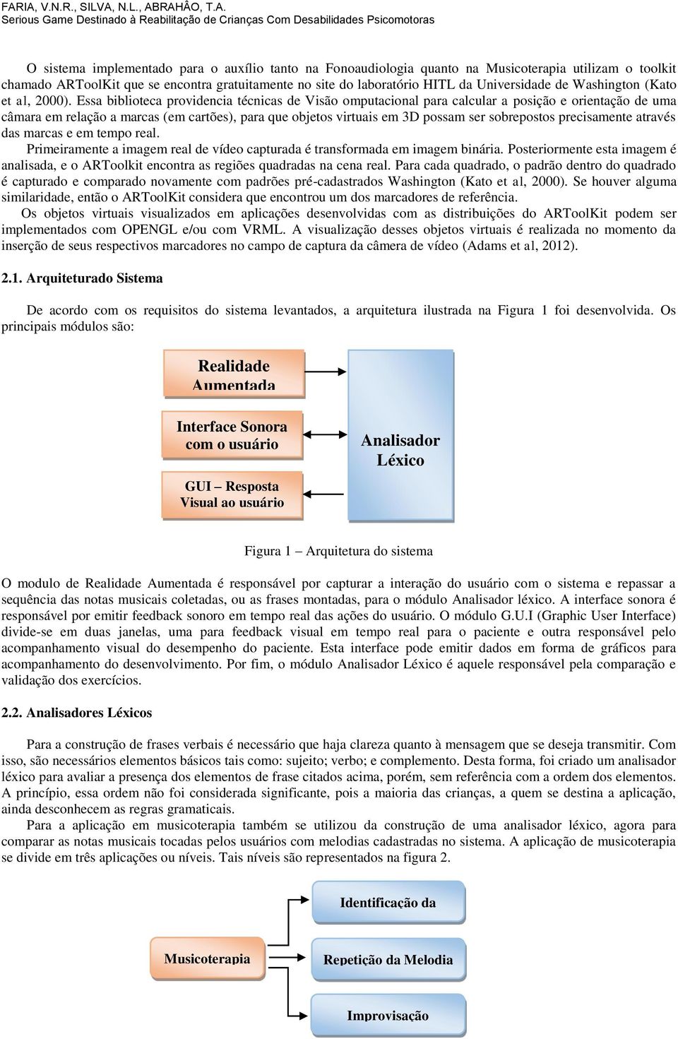 Essa biblioteca providencia técnicas de Visão omputacional para calcular a posição e orientação de uma câmara em relação a marcas (em cartões), para que objetos virtuais em 3D possam ser sobrepostos