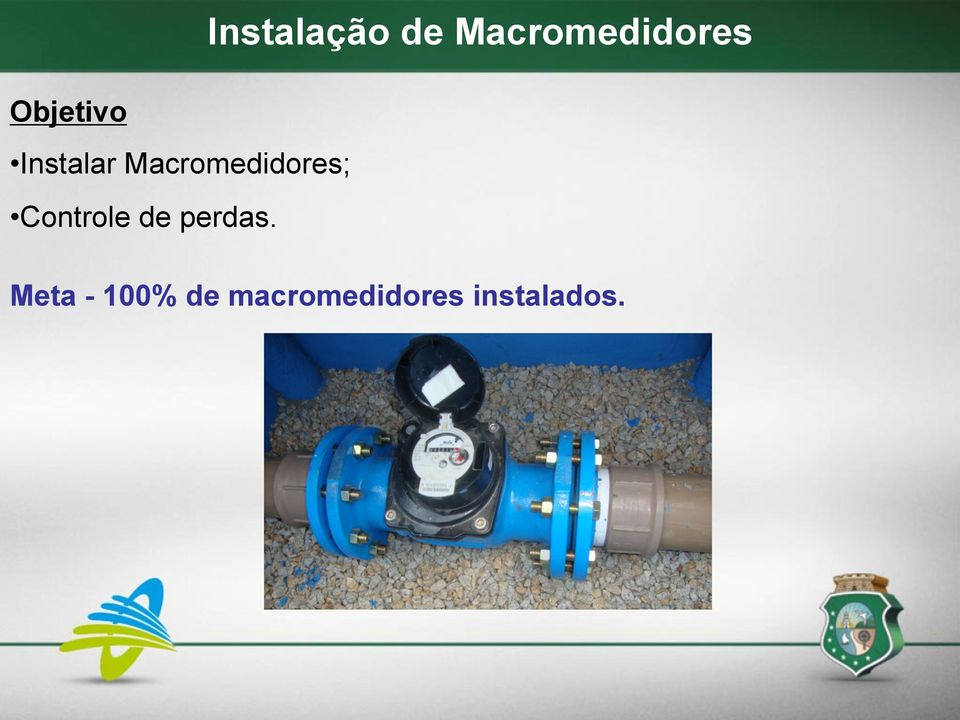 Macromedidores; Controle de