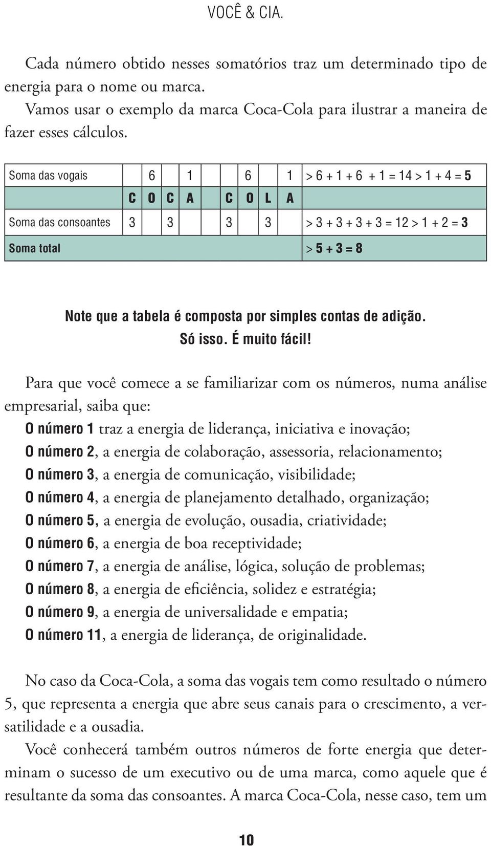 contas de adição. Só isso. É muito fácil!