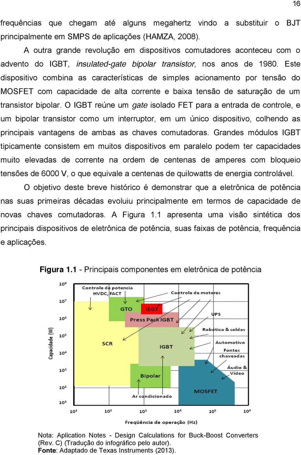 Este dispositivo combina as características de simples acionamento por tensão do MOSFET com capacidade de alta corrente e baixa tensão de saturação de um transistor bipolar.