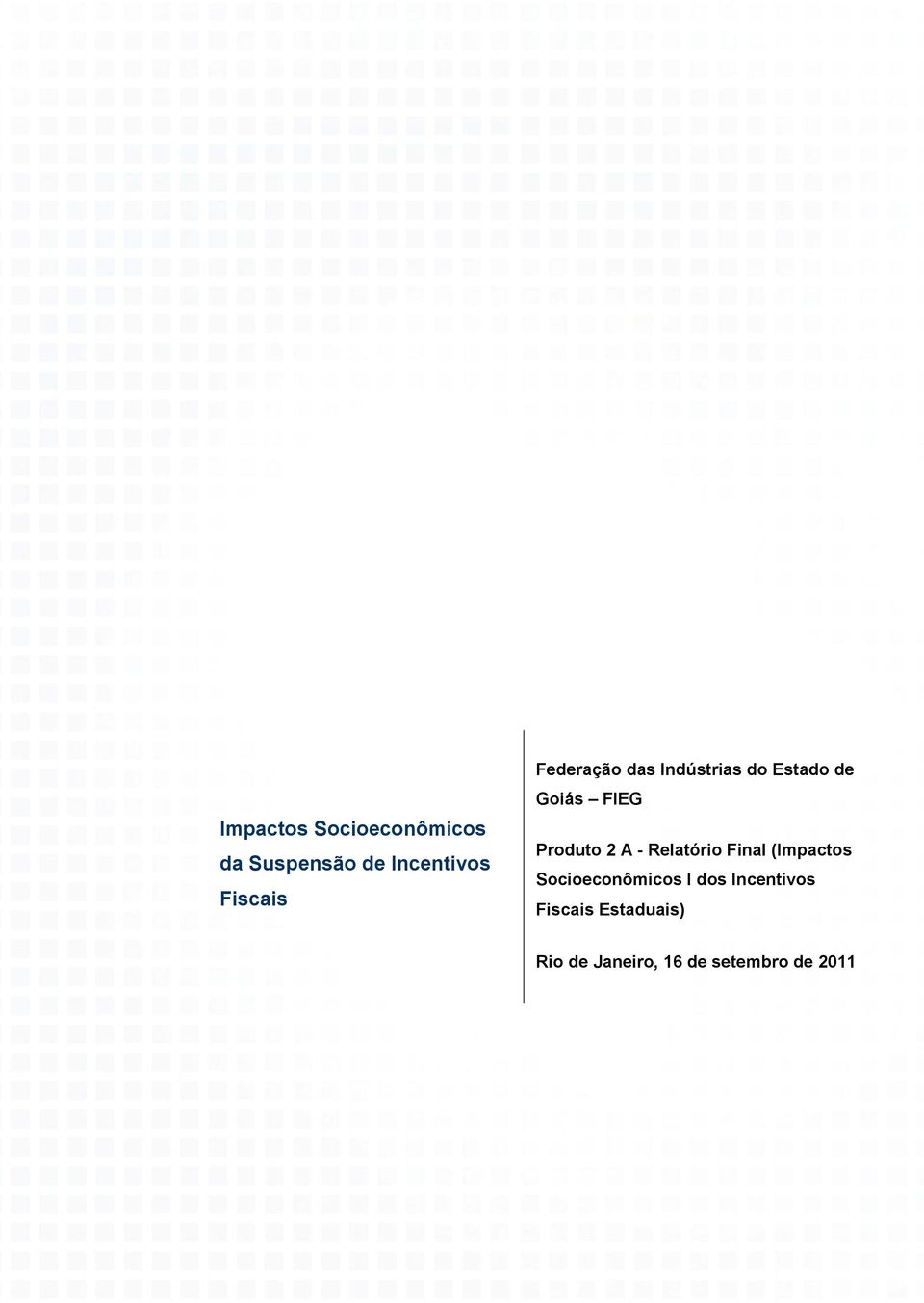 A - Relatório Final (Impactos Socioeconômicos l dos