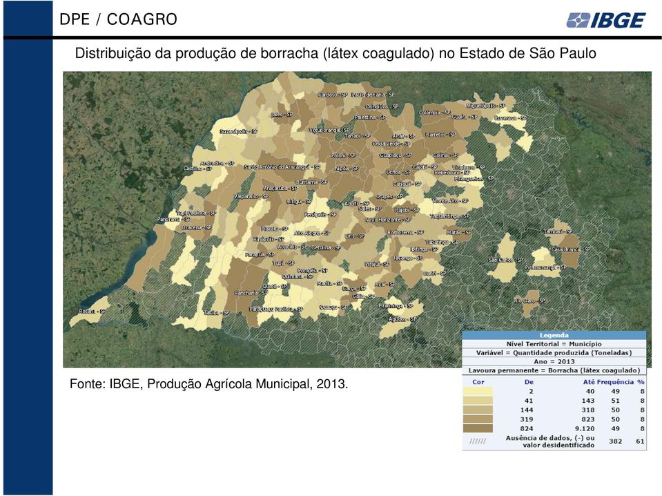 Estado de São Paulo Fonte: