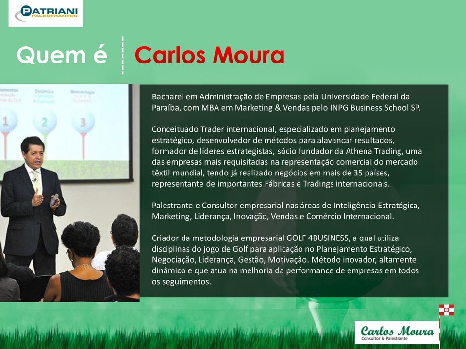 uma das empresas mais requisitadas na representação comercial do mercado têxtil mundial, tendo já realizado negócios em mais de 35 países, representante de importantes Fábricas e Tradings