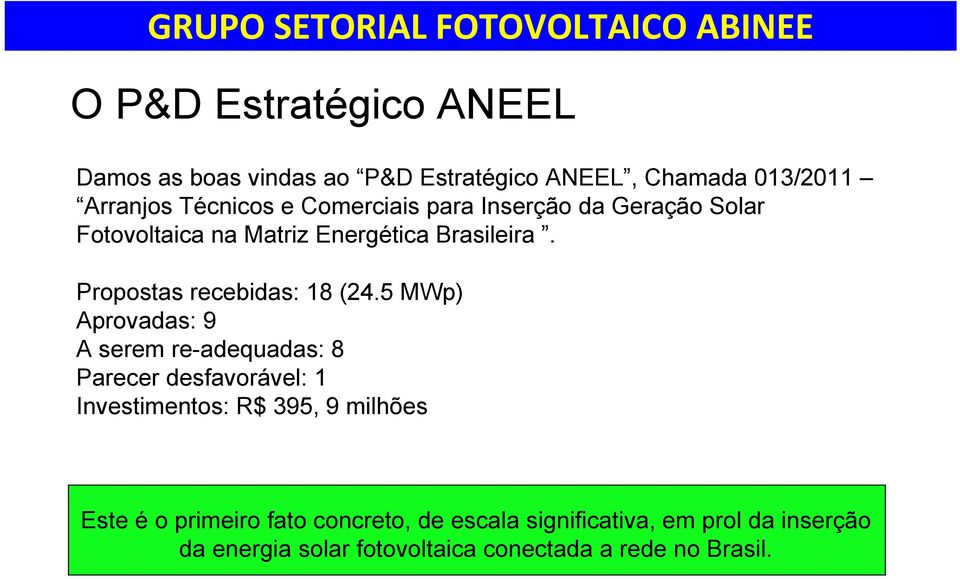 Propostas recebidas: 18 (24.