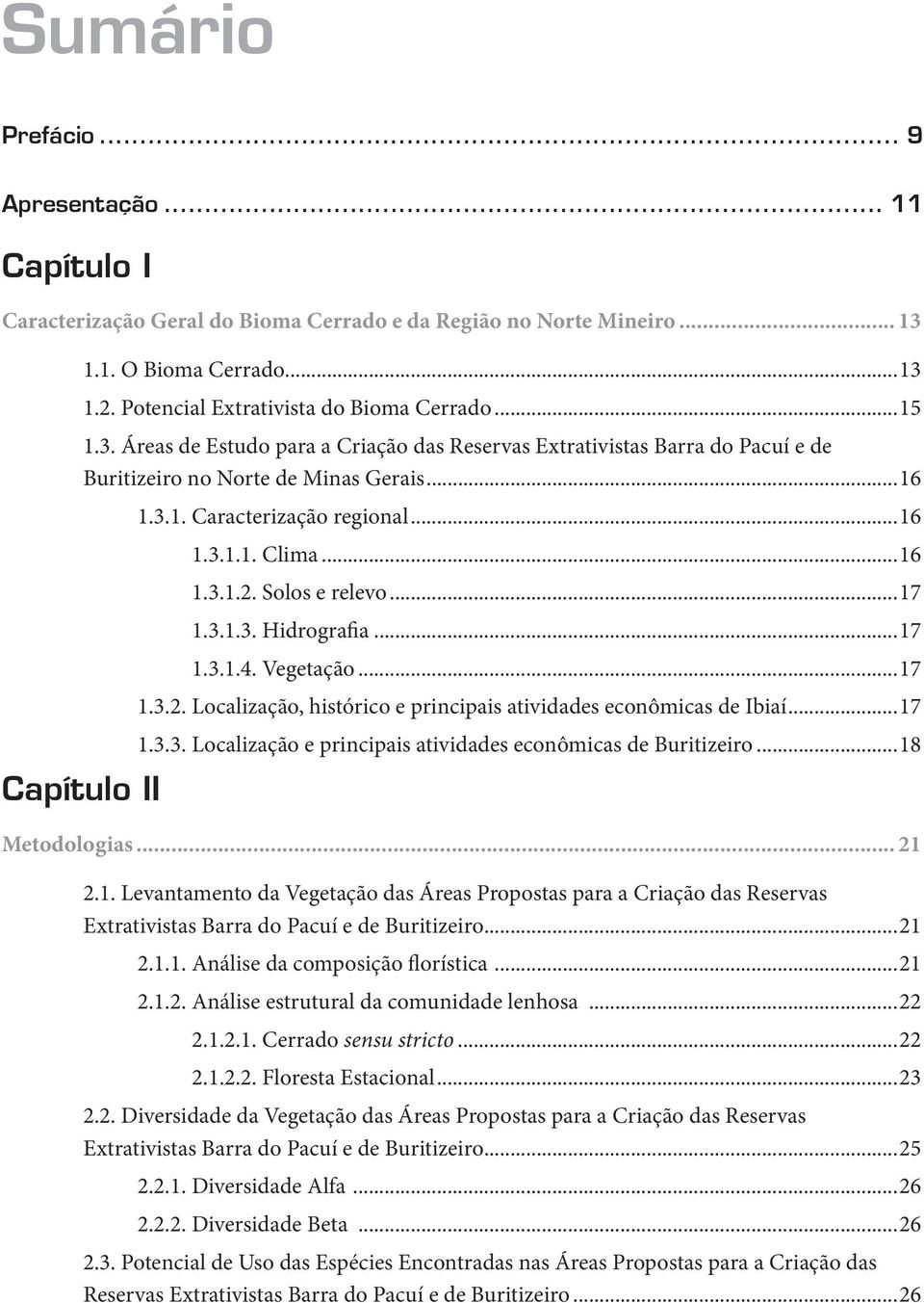 Solos e relevo...17 1.3.1.3. Hidrografia...17 1.3.1.4. Vegetação...17 1.3.2. Localização, histórico e principais atividades econômicas de Ibiaí...17 1.3.3. Localização e principais atividades econômicas de Buritizeiro.