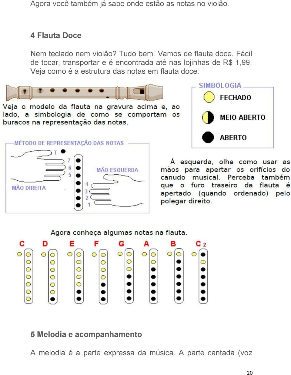 Fácil de tocar, transportar e é encontrada até nas lojinhas de R$ 1,99.