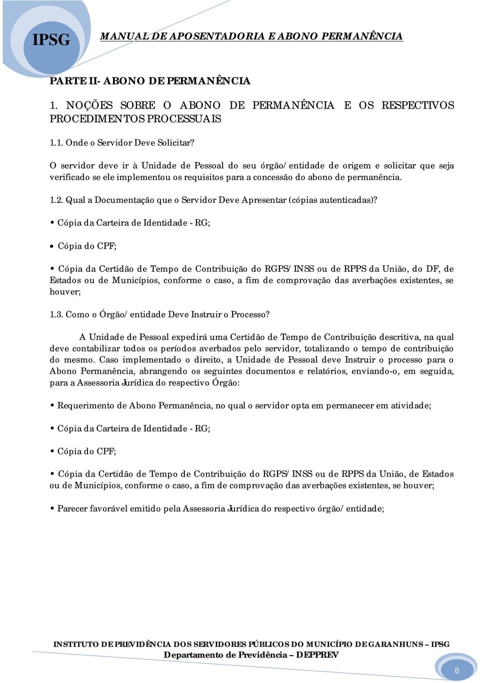 Qual a Documntação qu o Srvidor Dv Aprsntar (cópias autnticadas)?