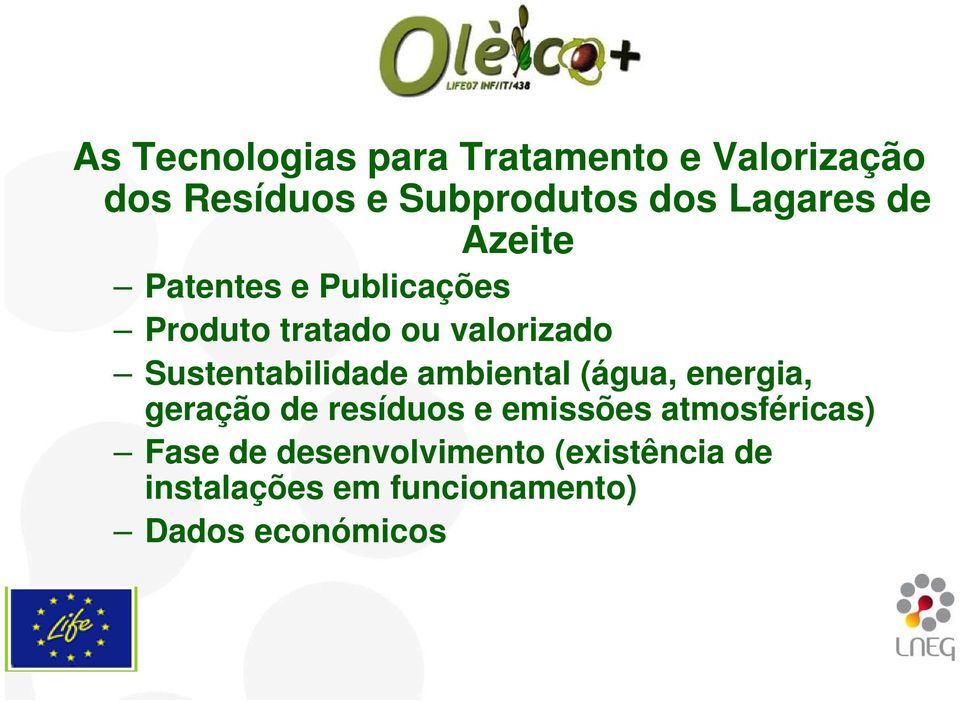 Sustentabilidade ambiental (água, energia, geração de resíduos e emissões