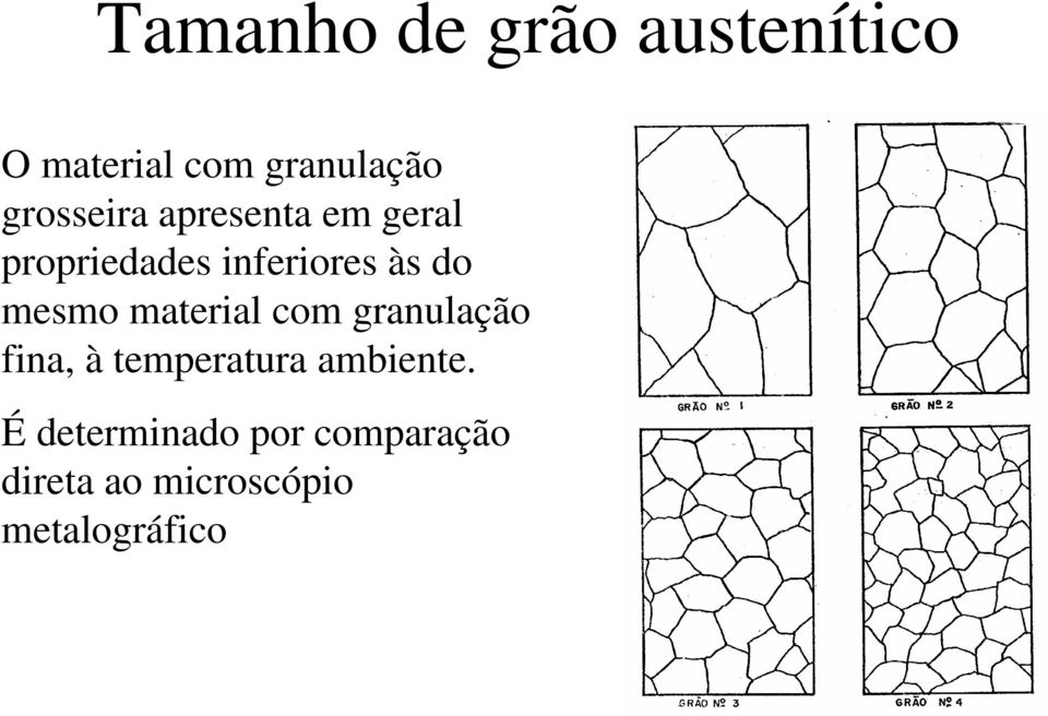 mesmo material com granulação fina, à temperatura ambiente.