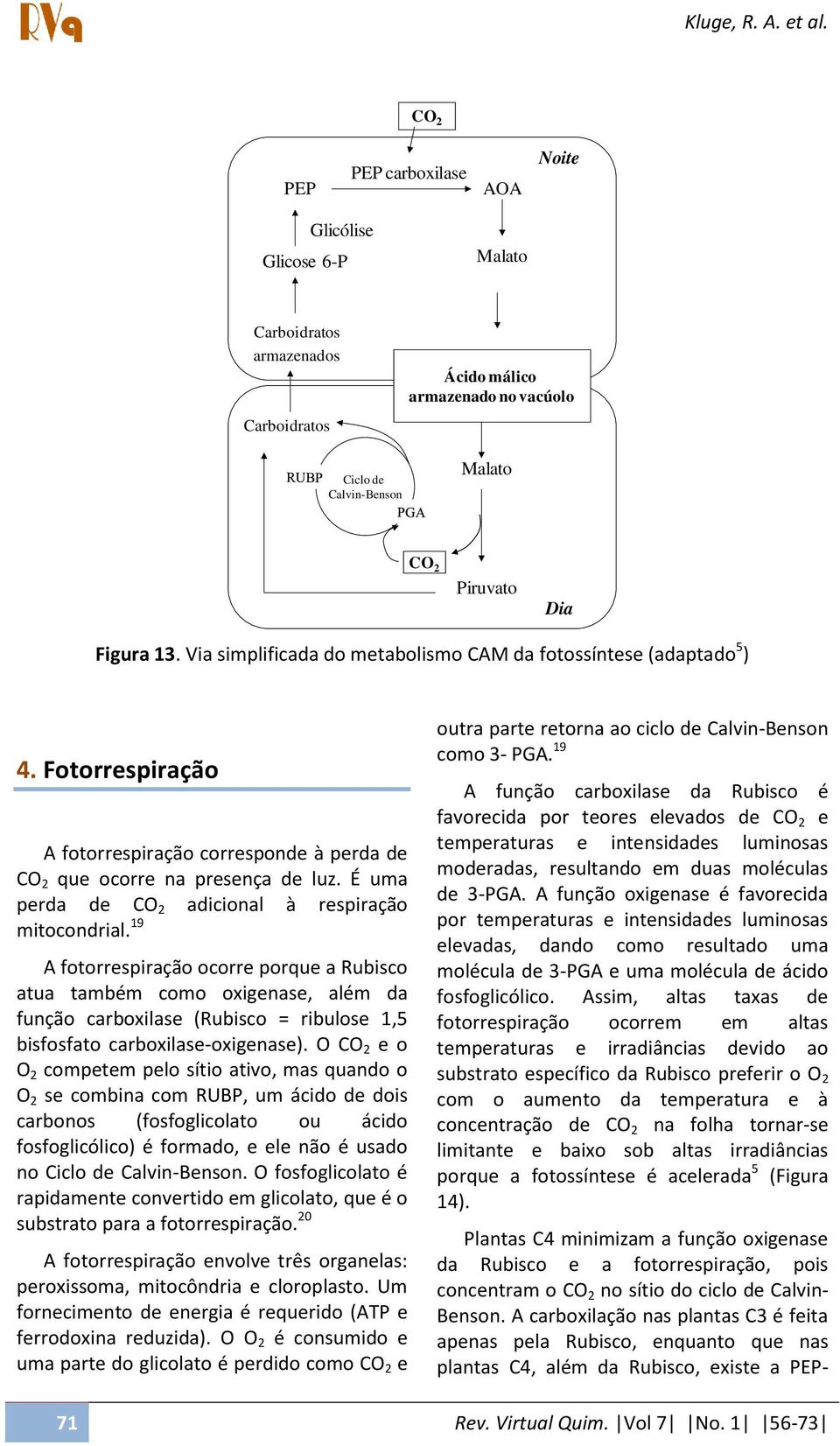 É uma perda de CO 2 adicional à respiração mitocondrial.