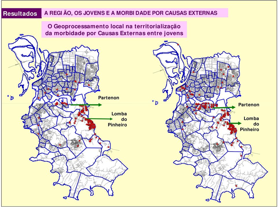 territorialização da morbidade por Causas Externas