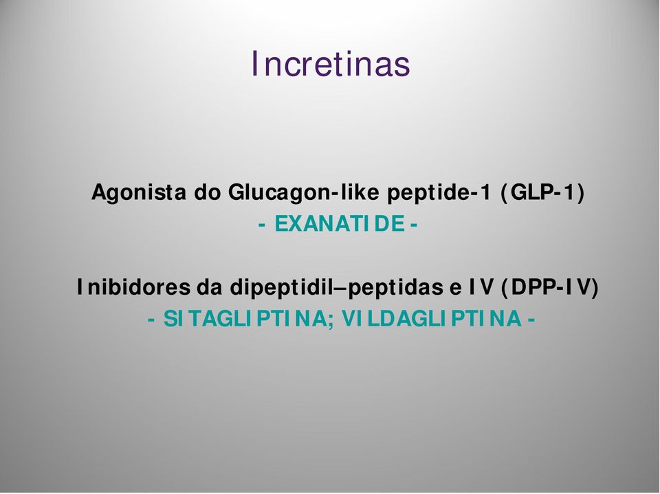 Inibidores da dipeptidil peptidas e