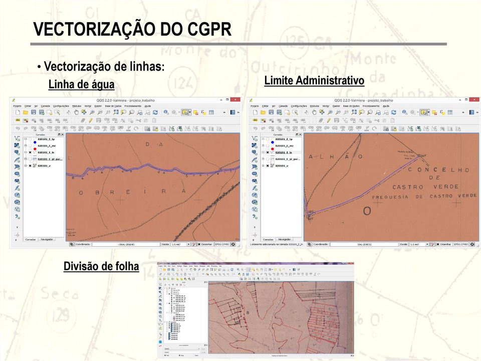 Linha de água Limite