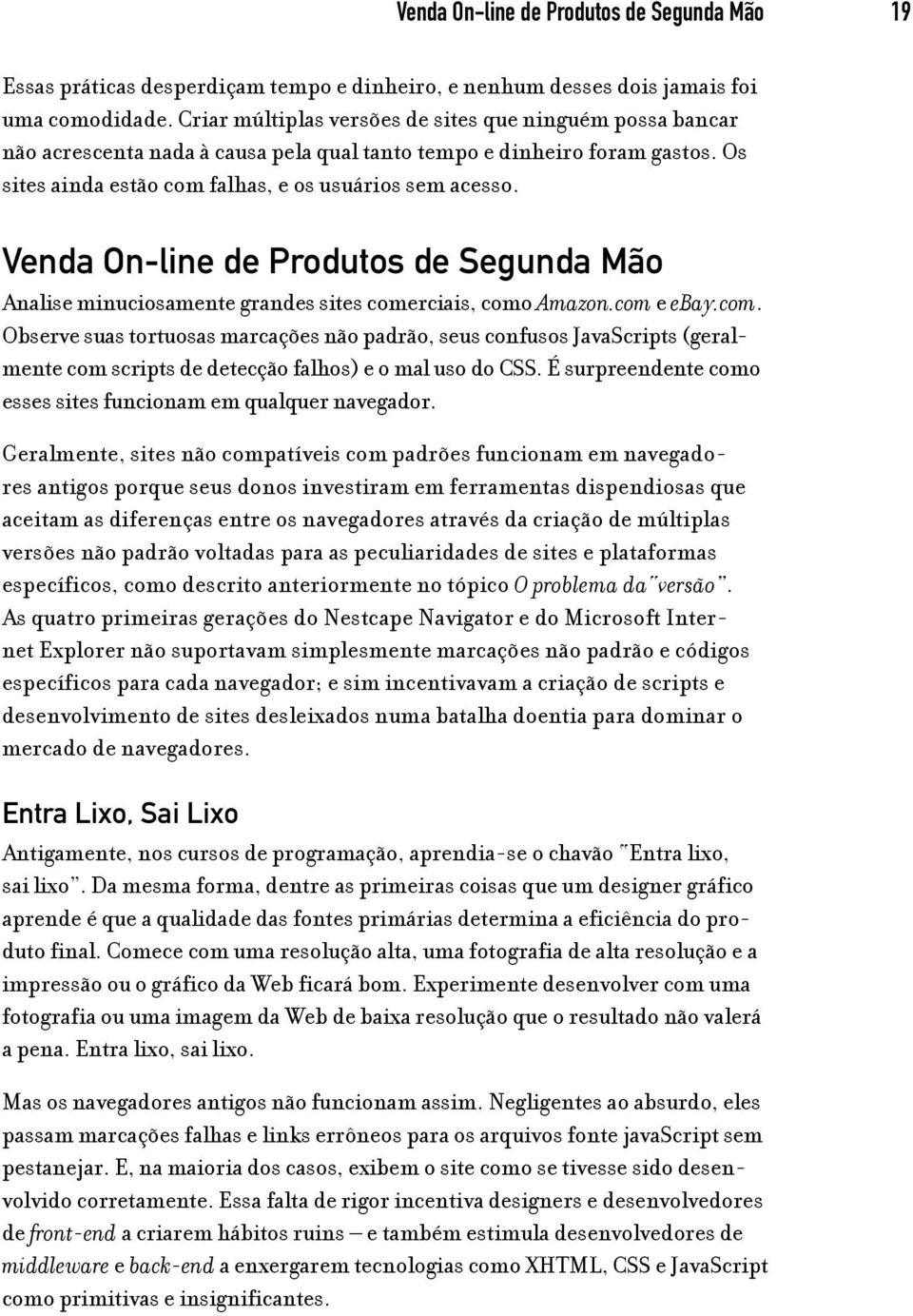 Venda On-line de Produtos de Segunda Mão Analise minuciosamente grandes sites come