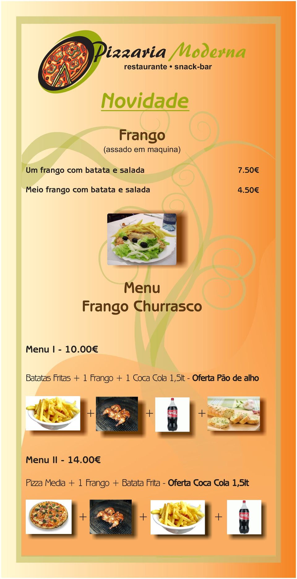 50 Menu Frango Churrasco Menu I - 10.