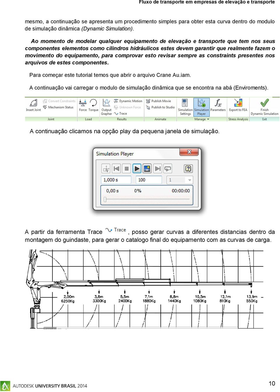 equipamento, para comprovar esto revisar sempre as constraints presentes nos arquivos de estes componentes. Para começar este tutorial temos que abrir o arquivo Crane Au.iam.