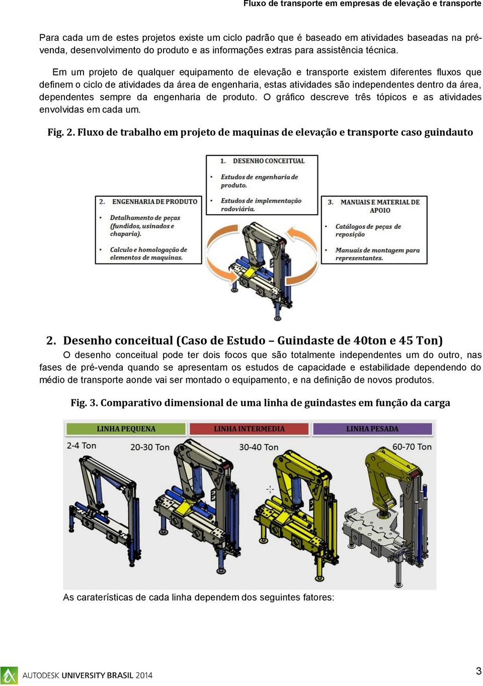 dependentes sempre da engenharia de produto. O gráfico descreve três tópicos e as atividades envolvidas em cada um. Fig. 2.